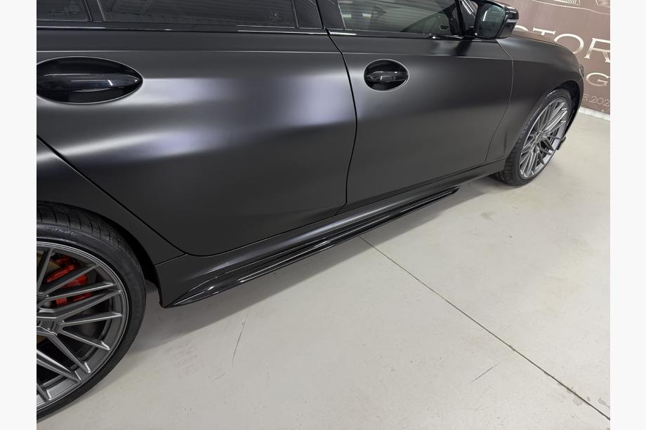 BMW 3 Series G20/G21 2018- Cubiertas de estribos M-Sport (para faldones laterales M-Sport, ABS) Foto 4