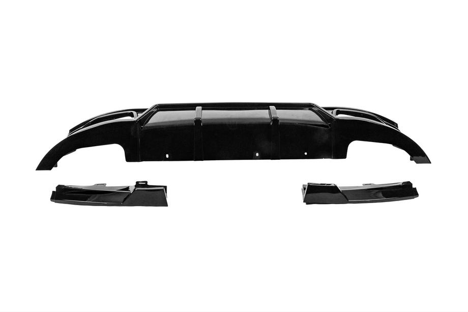 BMW 3 Series G20/G21 2018- Difusor trasero para M-Sport 2023+, ABS Foto 7