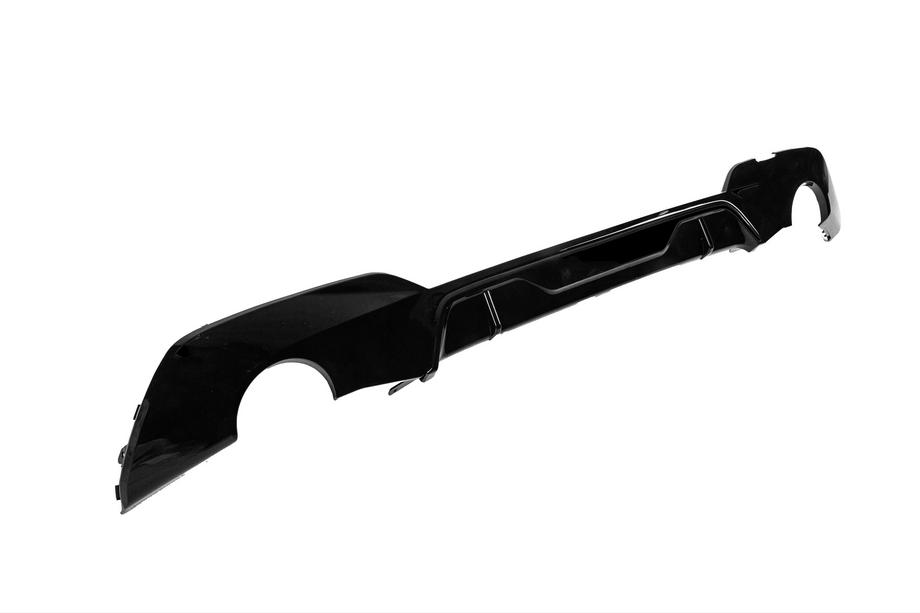 BMW 3 Series G20/G21 2018- Difusor trasero (para M-Sport 2018-2022, para salidas redondas, ABS) Foto 4