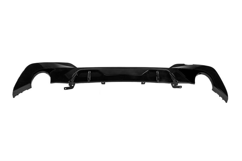 BMW 3 Series G20/G21 2018- Difusor trasero (para M-Sport 2018-2022, para salidas redondas, ABS) Foto 5