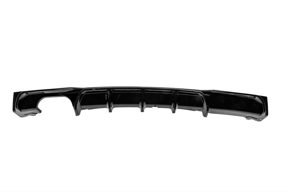 BMW 3 Series F30/F31 2012-2019 Difusor trasero para escape doble en un solo lado (para M-Sport, ABS) Foto 1