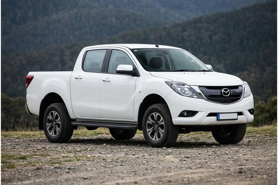 Mazda BT-50 2012- Estribos Laterales Bosphorus Black (2 uds., Aluminio) Image