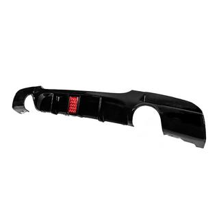 Difusor trasero de parachoques para escape simple doble lateral LED (para M-Sport, ABS) foto 2