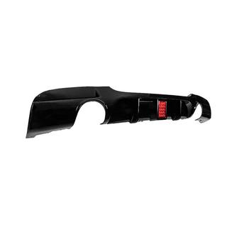 Difusor trasero de parachoques para escape simple doble lateral LED (para M-Sport, ABS) foto 3
