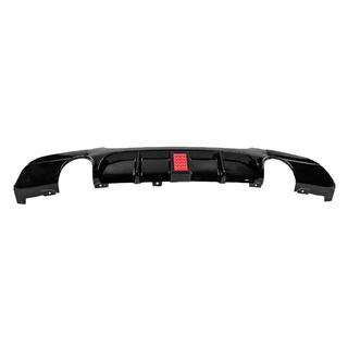 Difusor trasero de parachoques para escape simple doble lateral LED (para M-Sport, ABS) foto 4