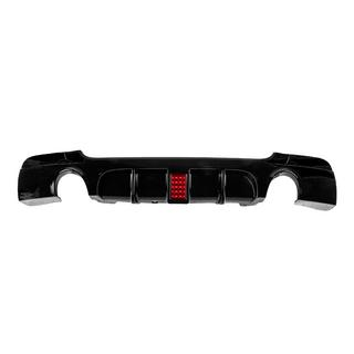 Difusor trasero de parachoques para escape simple doble lateral LED (para M-Sport, ABS) foto 1