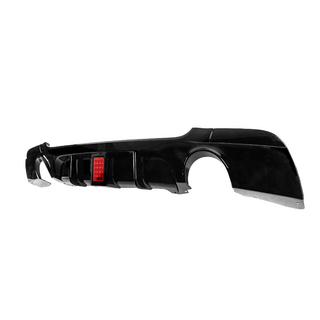 Difusor trasero de parachoques para escape simple doble lateral LED (para M-Sport, ABS) foto 2