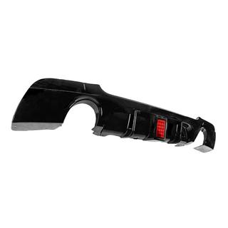 Difusor trasero de parachoques para escape simple doble lateral LED (para M-Sport, ABS) foto 3