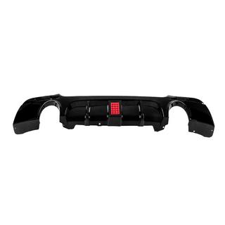 Difusor trasero de parachoques para escape simple doble lateral LED (para M-Sport, ABS) foto 4