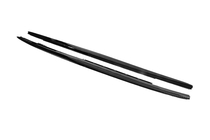 BMW Serie 5 G30/G31 2017–2023 Cubiertas de faldones laterales ABS (para faldones M-Sport/M5, negro brillante) foto 3