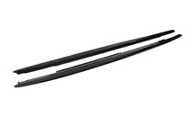 BMW Serie 5 G30/G31 2017–2023 Cubiertas de faldones laterales ABS (para faldones M-Sport/M5, negro brillante) foto 8