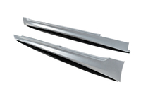 BMW Serie 5 G30/G31 2017–2023 Cubiertas de faldones laterales ABS (para faldones M-Sport/M5, negro brillante) foto 4