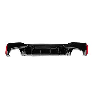 Difusor de parachoques trasero estilo LCI (para M-Sport/M5 F90, ABS) foto 2