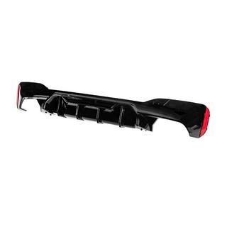 Difusor de parachoques trasero estilo LCI (para M-Sport/M5 F90, ABS) foto 3