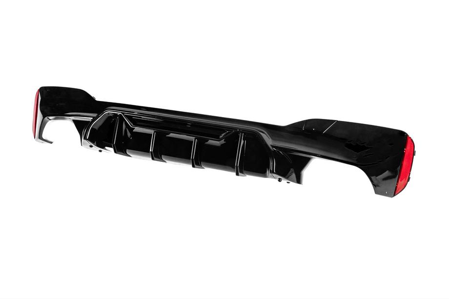 BMW Serie 5 G30/G31 2017–2023 Difusor de parachoques trasero estilo LCI (para M-Sport/M5 F90, ABS) Foto 3