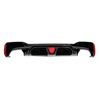 Difusor de parachoques trasero CS-Style LED (para M-Sport/M5 F90, ABS) foto 1