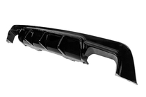 BMW 5 Series E60/E61 2003-2010 Difusor de Parachoques Trasero (para M-Sport, ABS) foto 3