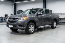 Mazda BT-50 2012- Estribos Laterales Rainbow (2 uds., Aluminio) foto 1