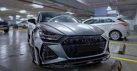 Audi A6 C8 2018–2025 Kit de carrocería AE-Design Carbon (para RS6) foto 1