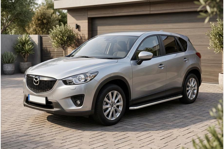 Mazda CX-5 2012-2017 Estribos Laterales Maydos V1 (2 uds, acero inoxidable) Image