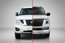 Nissan Armada 2016-2024 Kit de conversión facelift para Armada Y63 2025 foto 1