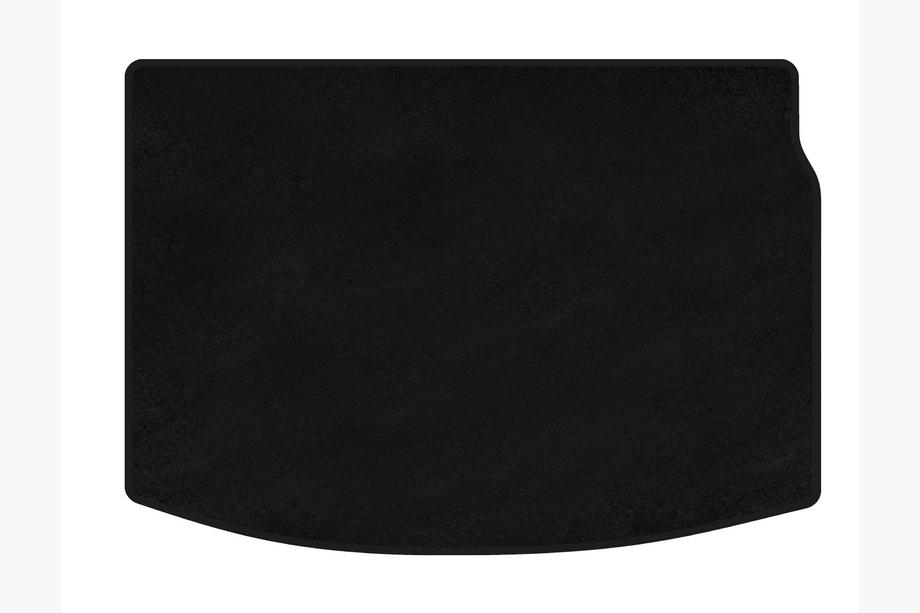 Renault Megane III 2009-2016 Alfombrilla de maletero textil Classic (HB, Negro) Image
