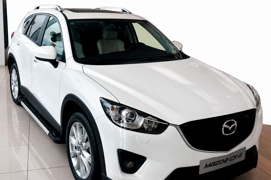 Mazda CX-5 2012-2017 Estribos Laterales RedLine V1 (2 uds., Aluminio) Image