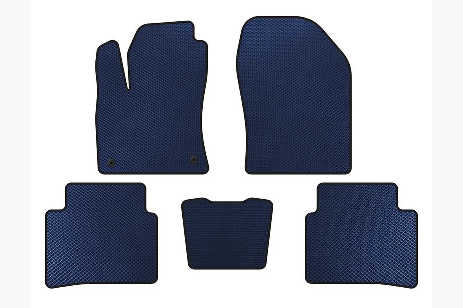 Toyota Prius 2015-2022 Alfombrillas EVA (LB, Azul) Image