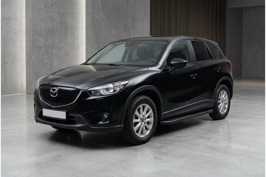 Mazda CX-5 2012-2017 Estribos Laterales Bosphorus Black (2 uds., Aluminio) Image