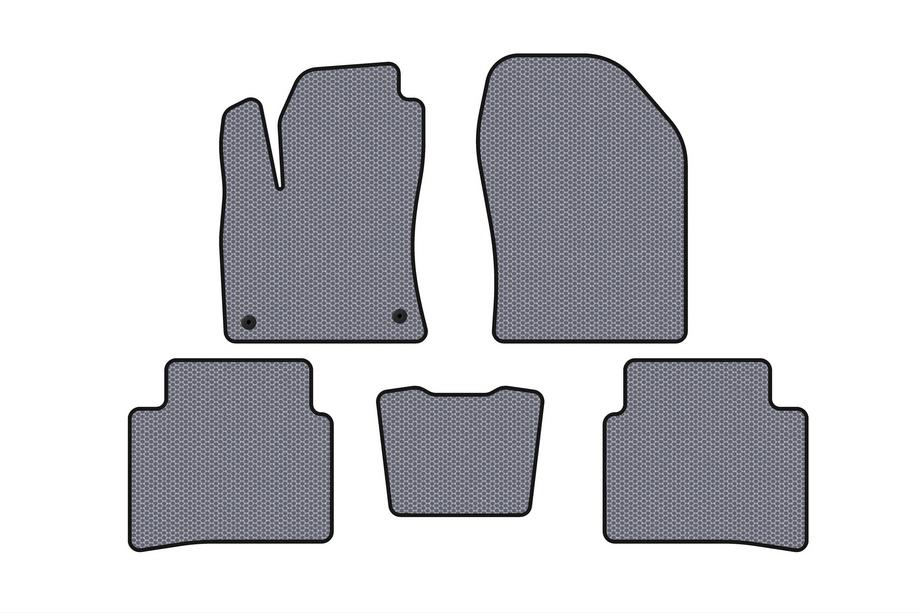 Toyota Prius 2015-2022 Alfombrillas de Goma Carsuit (LB, Gris) Foto 1