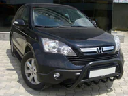 Honda CRV 2007-2011 Defensa Delantera WT003 Negra (Acero Inoxidable) foto 1