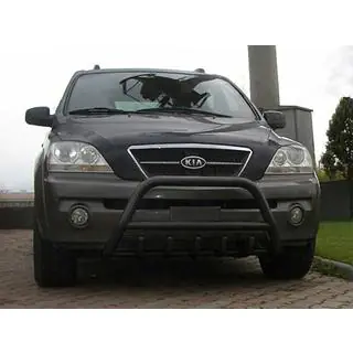 Defensa Delantera WT003 Negra (Acero Inoxidable) foto 2