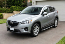Mazda CX-5 2012-2017 Estribos Laterales Fullmond (2 uds, aluminio) foto 1