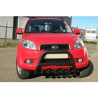Barra Delantera WT004 Negra (Acero Inoxidable) Daihatsu Terios 2006-2017 foto 1