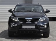Kia Sportage 2010-2015 Defensa Delantera WT003 Negra (Acero Inoxidable) foto 3