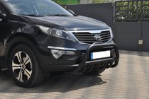 Kia Sportage 2010-2015 Defensa Delantera WT003 Negra (Acero Inoxidable) foto 5