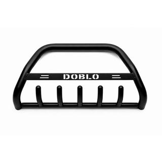 Defensa Delantera WT004 Negra (Acero Inoxidable) Fiat Doblo II 2010-2022