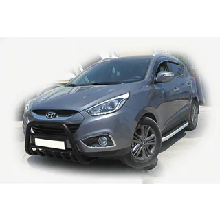 Defensa Delantera WT003 Negra (Acero Inoxidable) foto 3