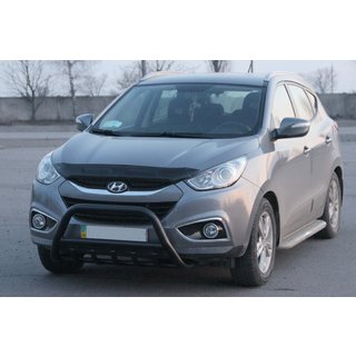 Defensa Delantera WT003 Negra (Acero Inoxidable) foto 1