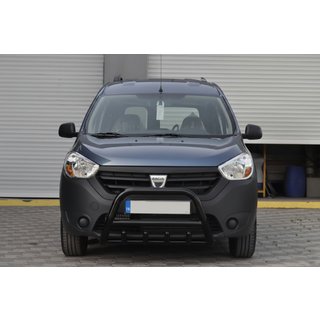 Defensa Delantera WT003 Negra (Acero Inoxidable) foto 1