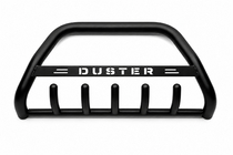 Renault Duster 2008–2017 Defensa Delantera con Inscripción WT004 Negra (Acero Inoxidable) foto 3