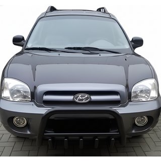 Defensa Delantera WT003 Negra (Acero Inoxidable) foto 3