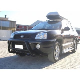 Defensa Delantera WT003 Negra (Acero Inoxidable) foto 1