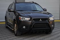 Mitsubishi ASX 2010-2023 Defensa Delantera WT003 Negra (Acero Inoxidable) foto 5