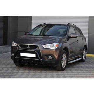 Defensa Delantera WT003 Negra (Acero Inoxidable) foto 4