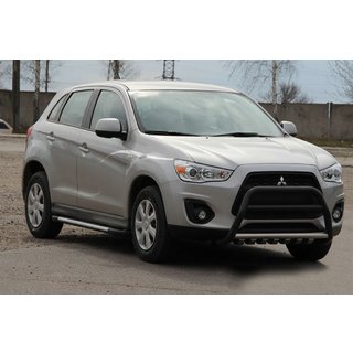 Defensa Delantera WT003 Negra (Acero Inoxidable) foto 1