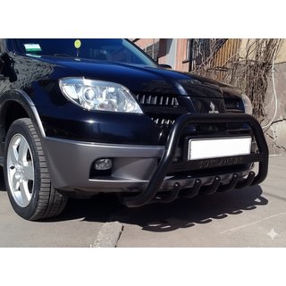 Defensa Delantera WT004 Negra (Acero Inoxidable) foto 3