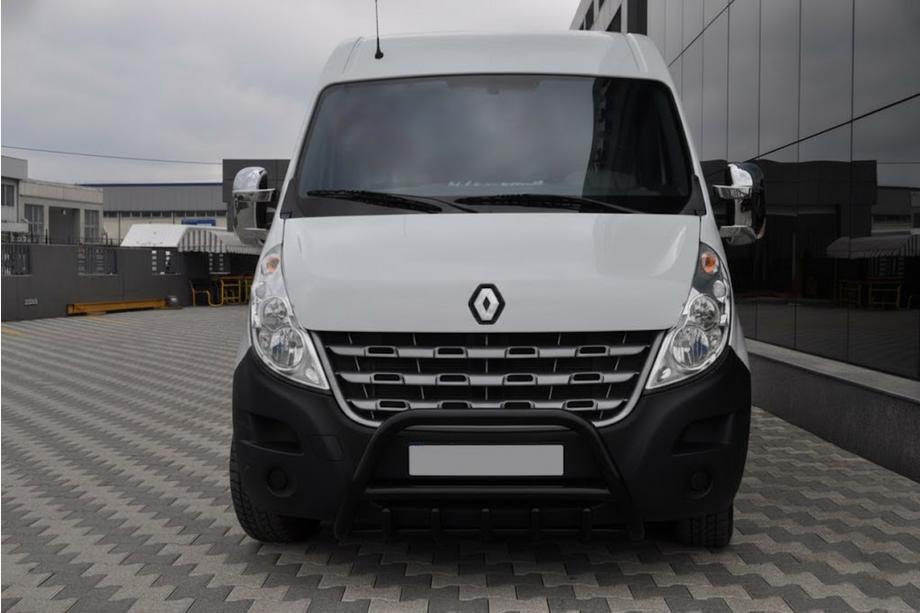 Nissan NV400 2010-2024 Defensa Delantera WT003 Negra (Acero Inoxidable) Image
