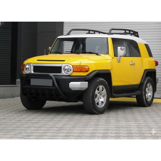Defensa Delantera WT003 Negra Acero Inoxidable foto 3