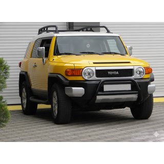 Defensa Delantera WT003 Negra Acero Inoxidable foto 4